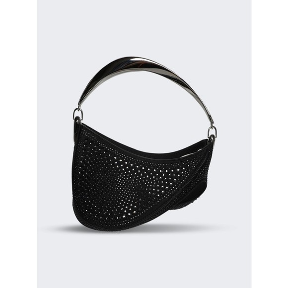 Mugler Small Crystal Hot Fix Spiral Curve 01 Bag - NWT - Picture 5 of 5